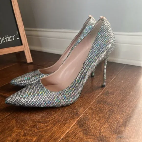 SJP sarah jessica parker Fawn 100 new no box 40.5 - Picture 5 of 7